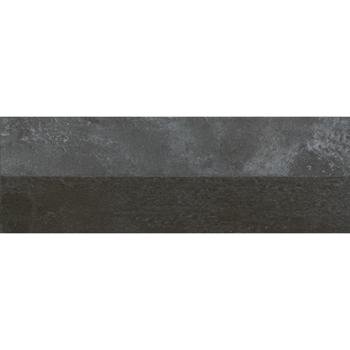 Contra Demi Glossy Matte porcelain tile in various colors including white, black, silver, fawn, and navy, size 4x12